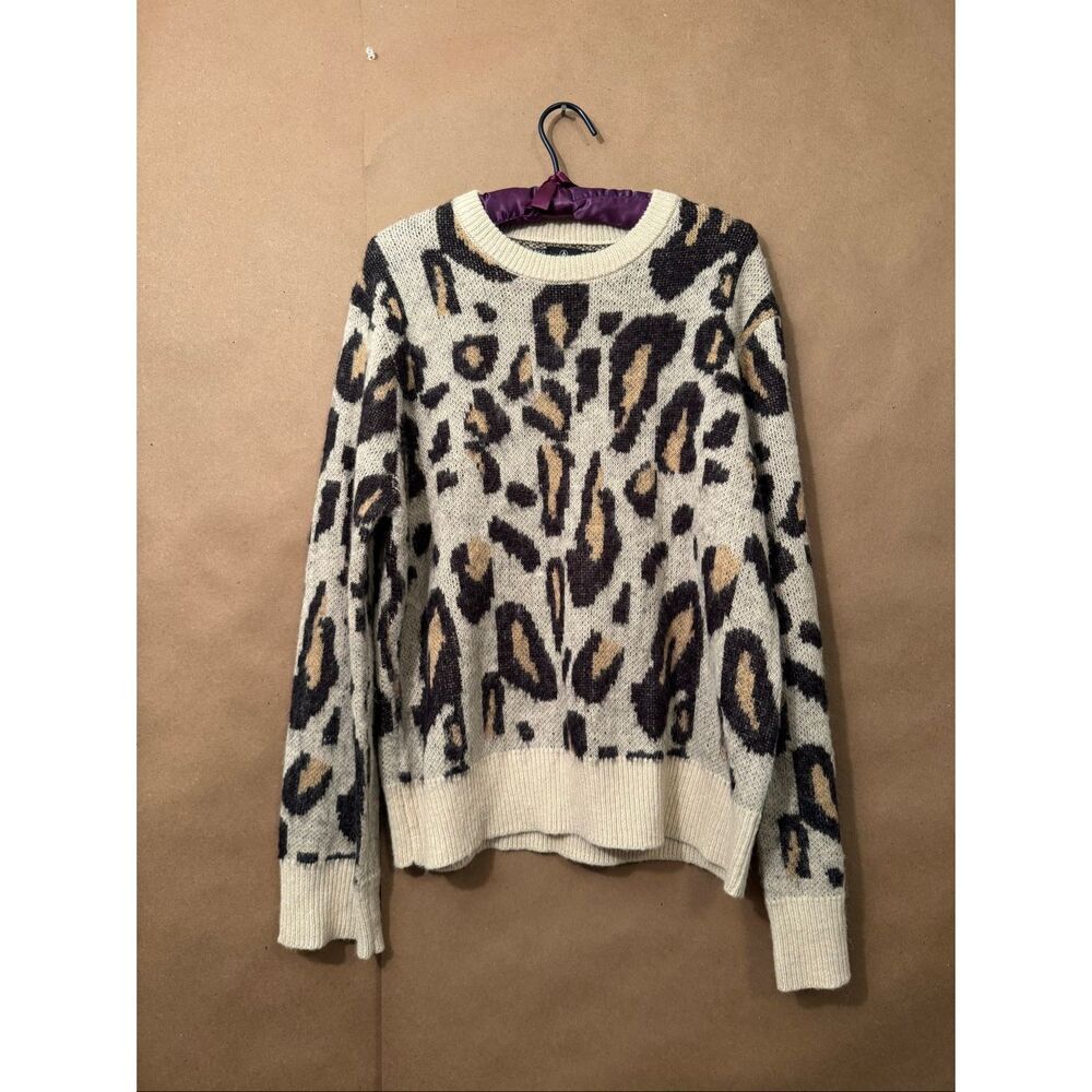 Volcom Leopard Print Sweater - image 1